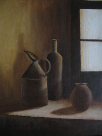 Contre jour d'après Rousseau